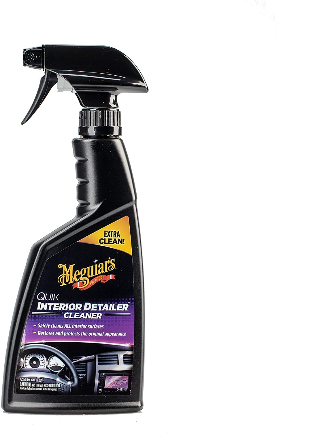 Meguiar’s Quick Interior Detailer, Protects All Interior Surfaces, 16oz Spray