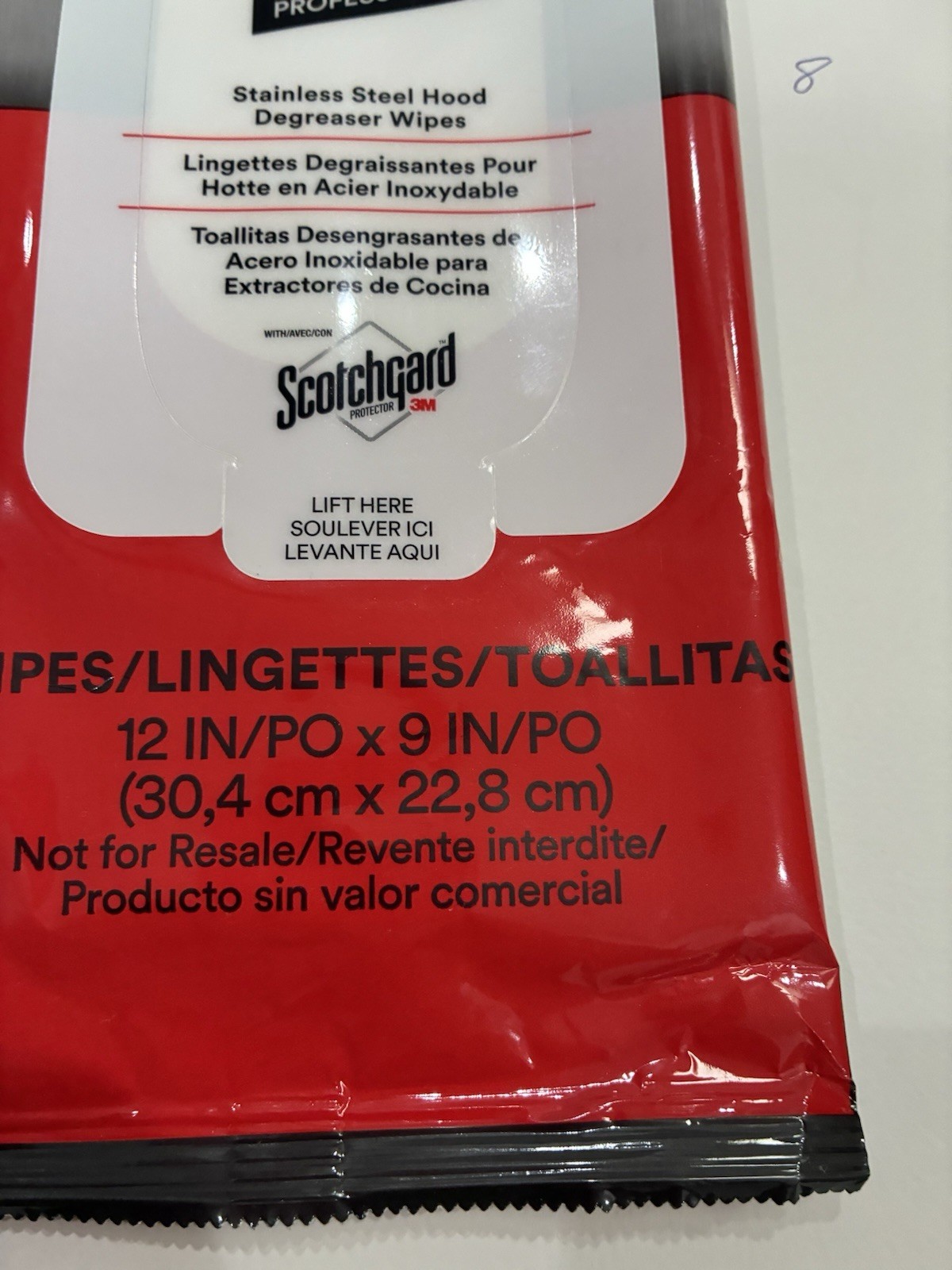 2 Yes Two Scotch Brite Professional Stainless Steel Hood Wipes Sealed Fastship