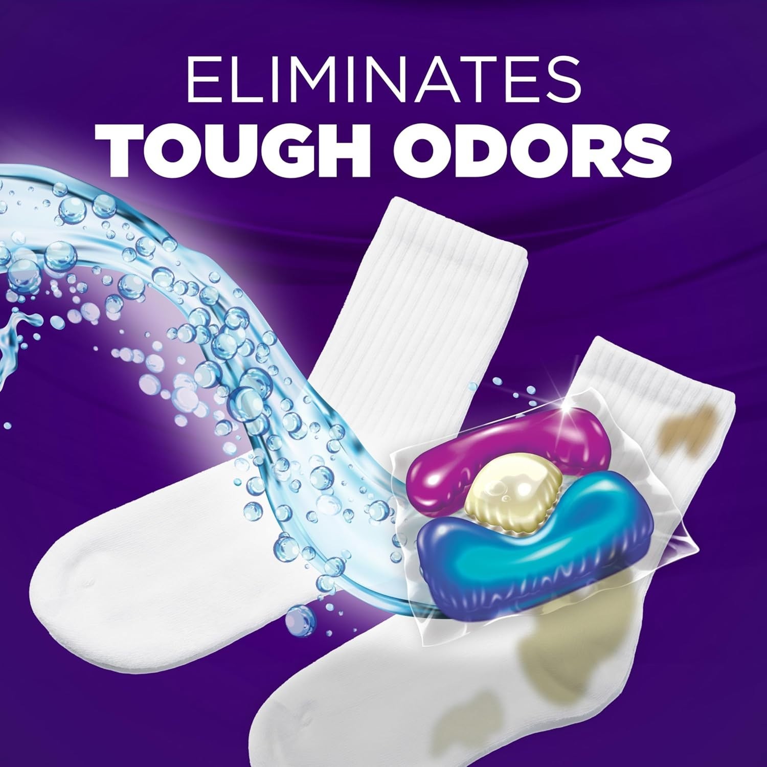 plus Oxiclean with Odor Blasters Concentrated Laundry Detergent, 5-In-1 Laundry
