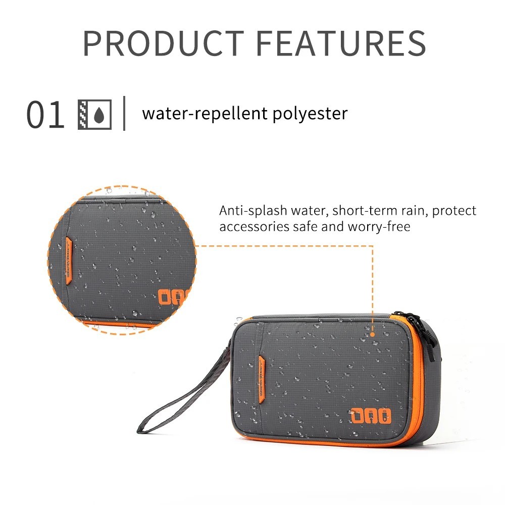Travel Accessories Storage Bag Portable Electronics Cable Case Tech Organizer