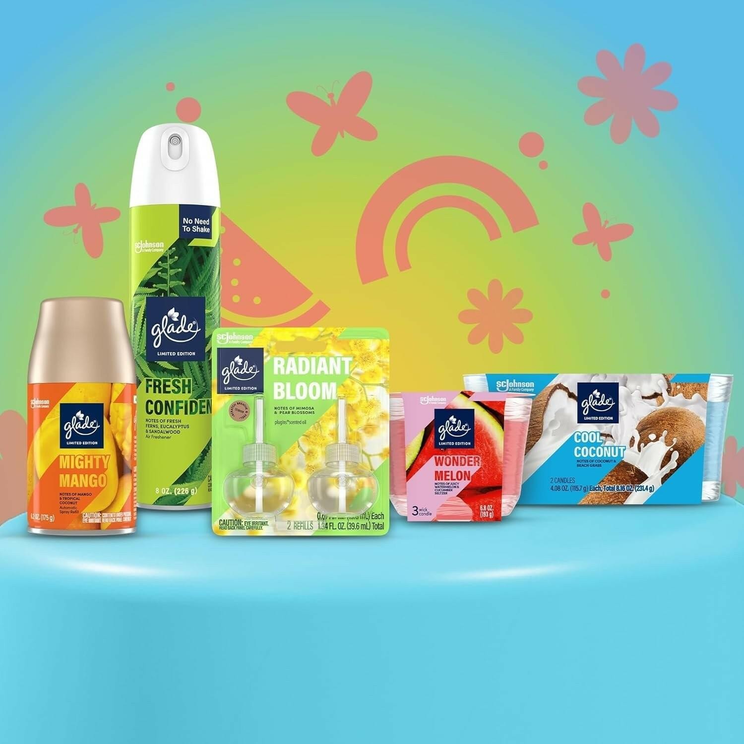 Glade Automatic Spray Refill, Wonder Melon, Scented Air Freshener for Home…