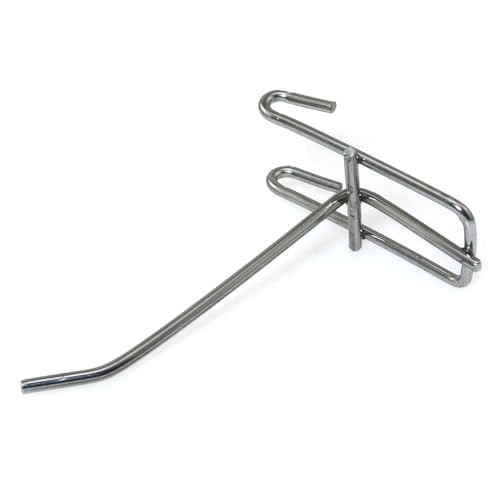 RLECS 4PCS Stainless Steel Hooks 10 cm Heavy Duty Metal Hooks for Multi