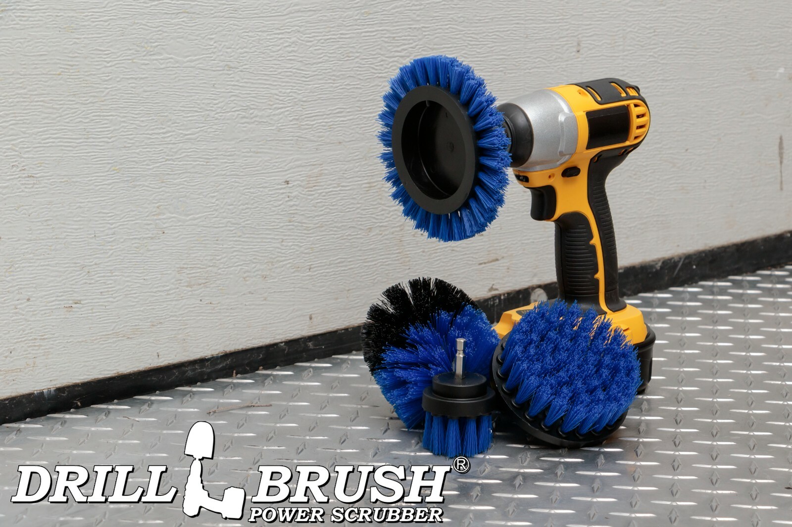 Boat Cleaning Drill Brush Attachment Set – Personal Watercraft Detailing