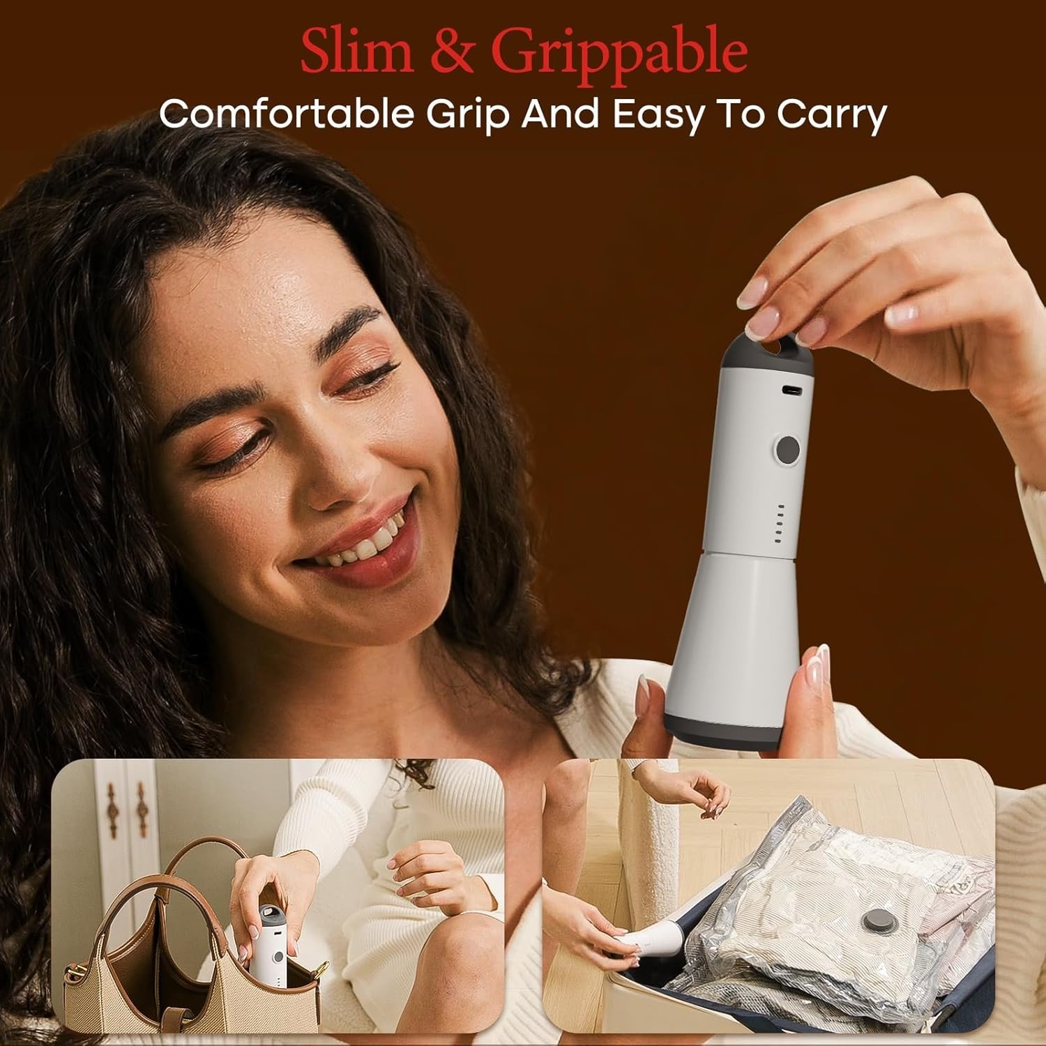 Durable 15-Pack Vacuum Bags for Clothing – Rechargeable Travel Pump Included