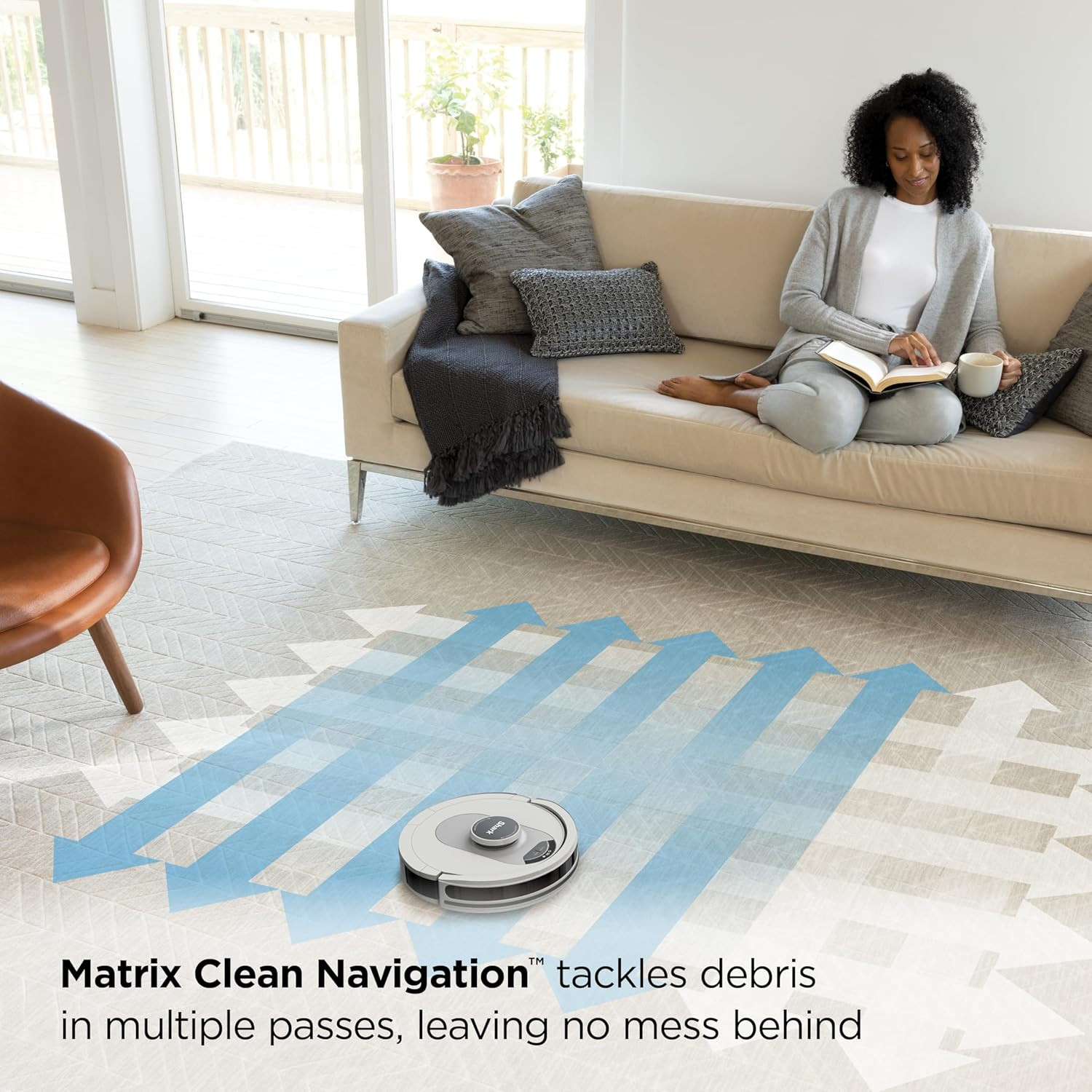 Shark AI Ultra Voice Control Robot Vacuum with Matrix Clean Navigation, Home Map