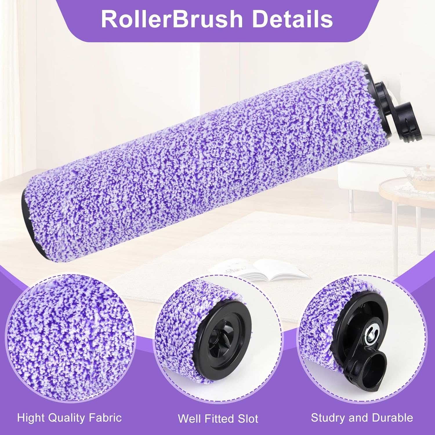 HydroVac Replacement Brush Roller Filter kit for Shark WD201 WD100 WD200 WD101