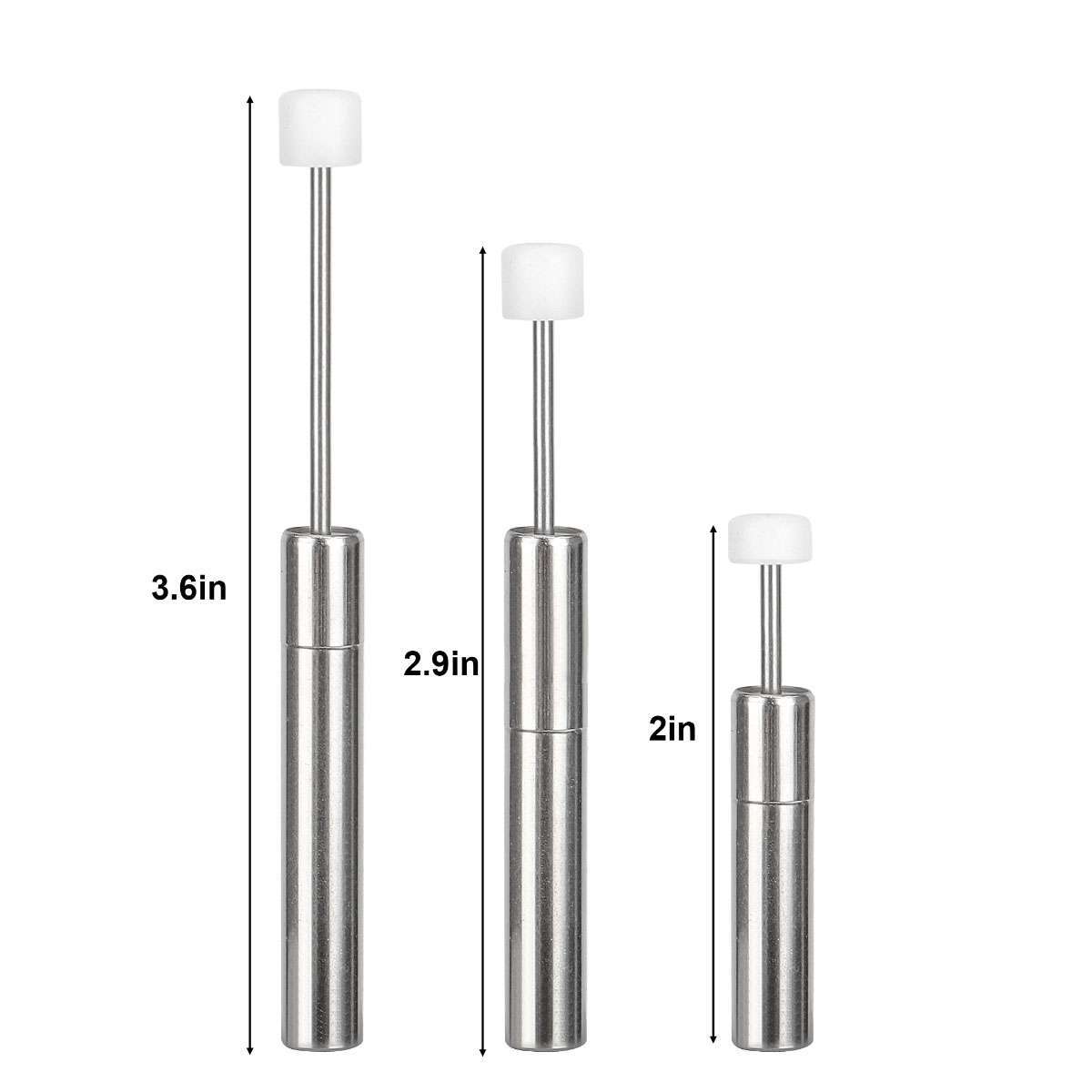 1/2pcs Damper/piston for trash can soft close for Kitchen and more uses 3 sizes