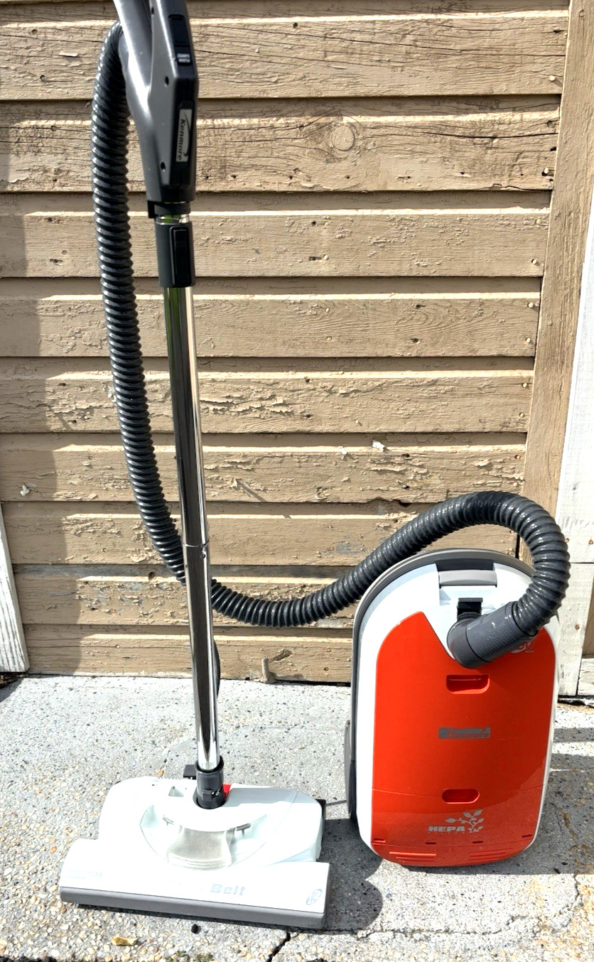 Kenmore 360 HEPA 116 Canister Vacuum Cleaner Orange White 116.29219800