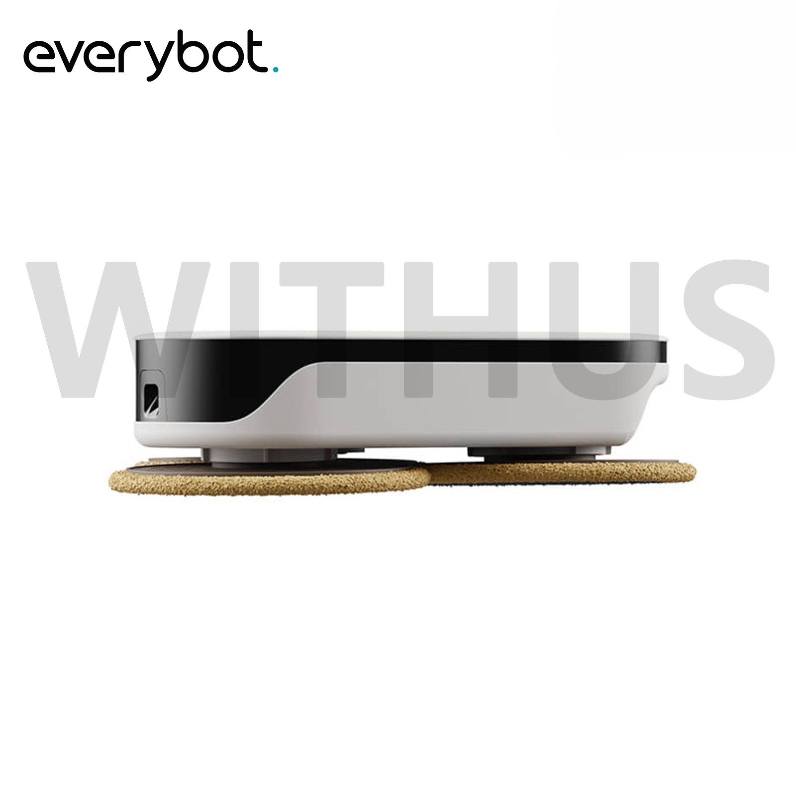 EVERYBOT Three Spin Slim TS450 Robotic Mop Cleaner 3-Pad Korean 220V NEW