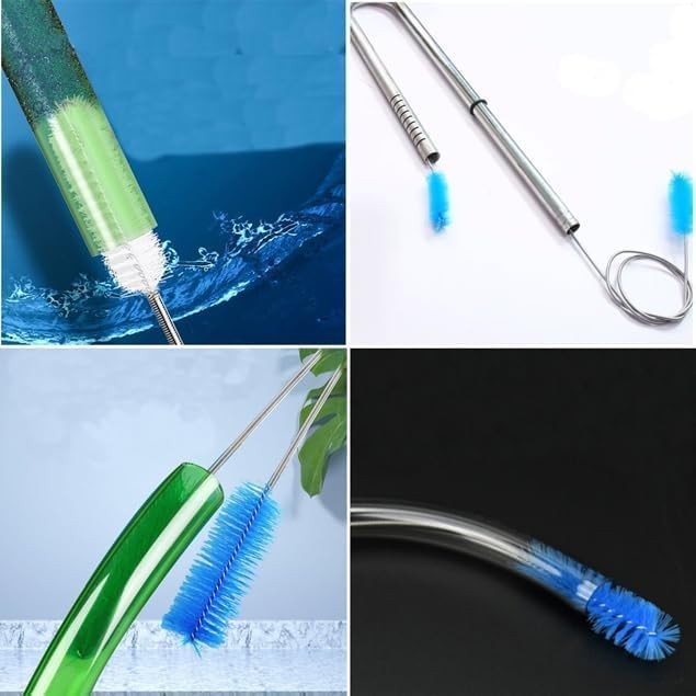 Flexible Drain Pipe Brush，Suitable for AC Drain Lines、cpap Cleaning、Shower Drain