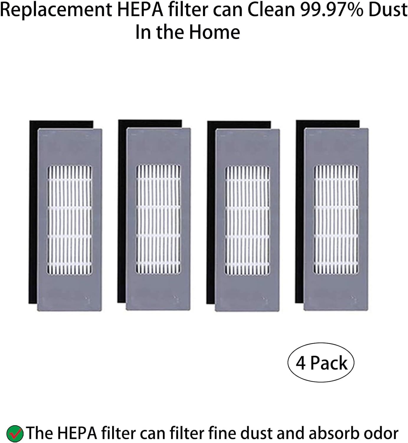 Replacement Parts for Yeedi Vac/Vac 11 Pack Vac Series