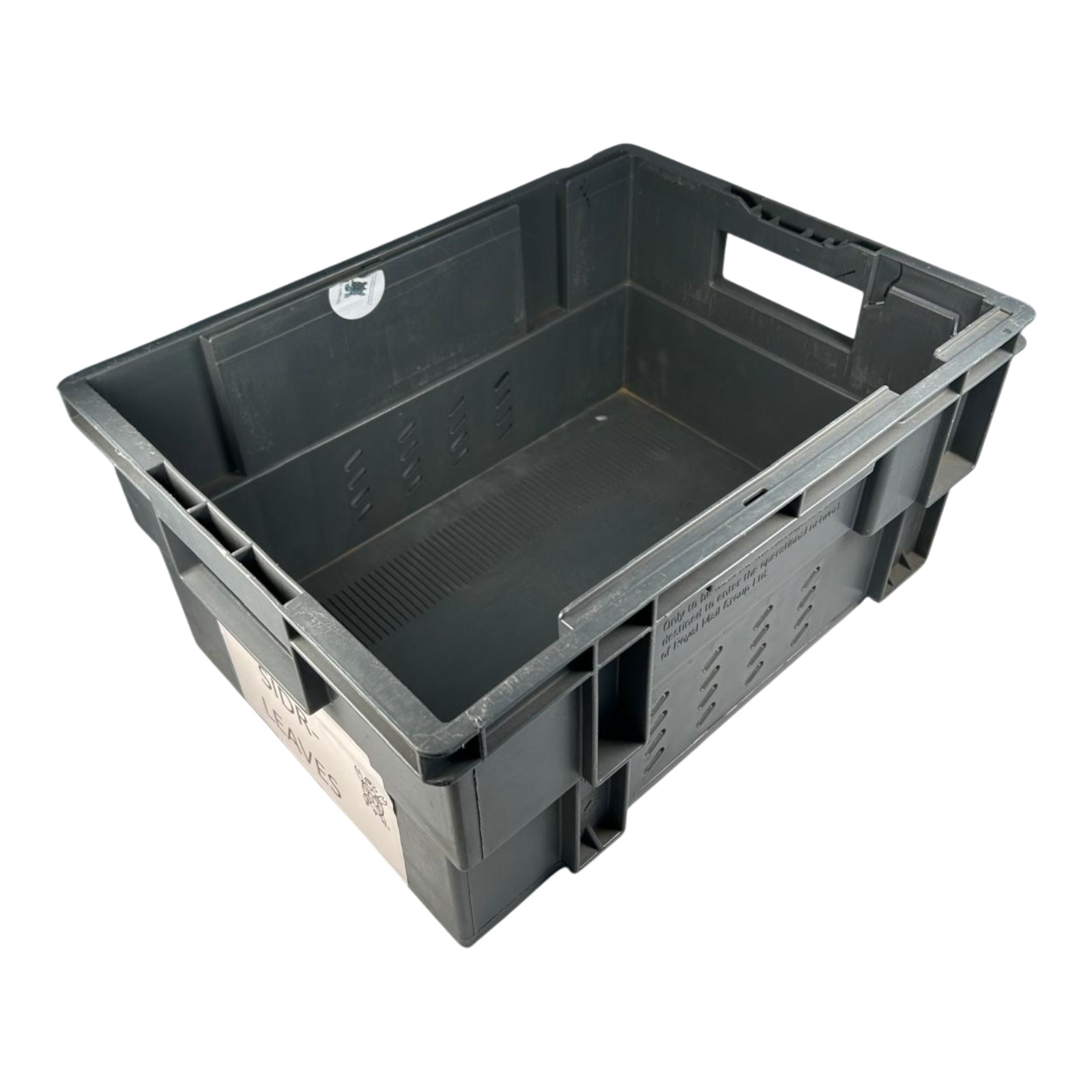 5 x Stackable Super Strong Boxes 20Litre 40cm 15.75 inches