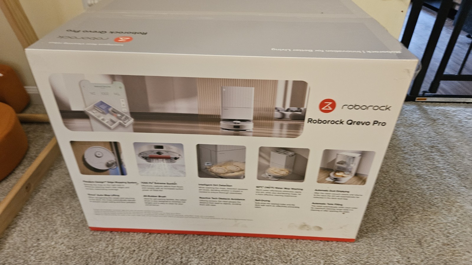 Roborock Qrevo Pro Robot Vacuum & Mop – White