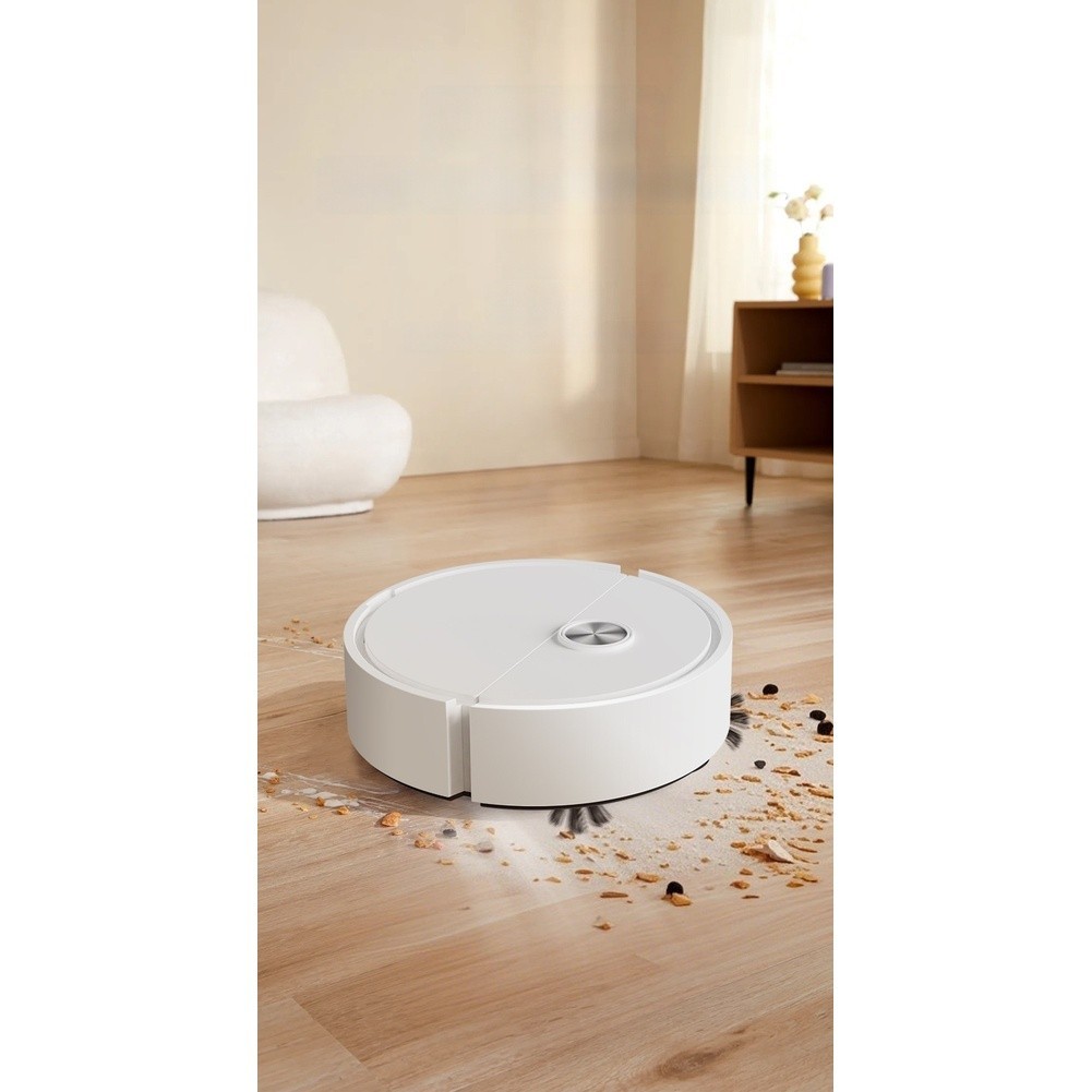 Smart Robot Vacuum Cleaner with 180min Runtime and Efficient Dust Hair Pickup