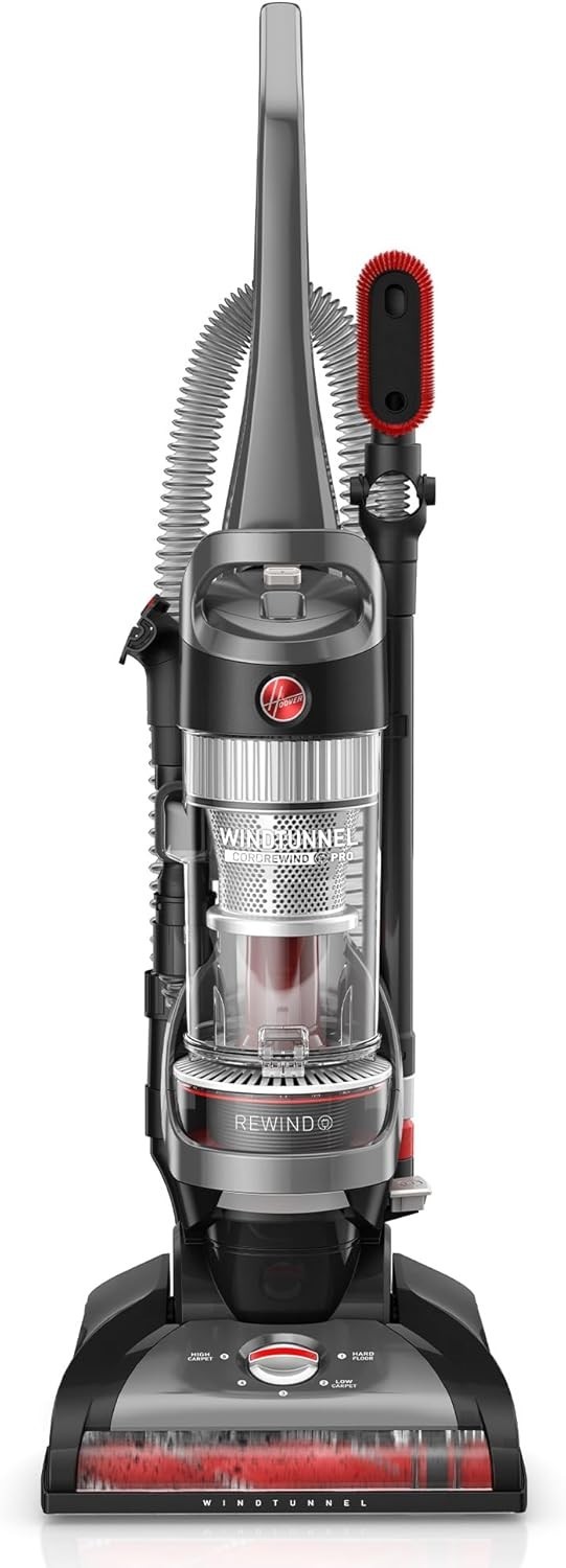 WindTunnel Cord Rewind Pro Bagless Vacuum Cleaner, Corded Upright Vacuum Cleaner