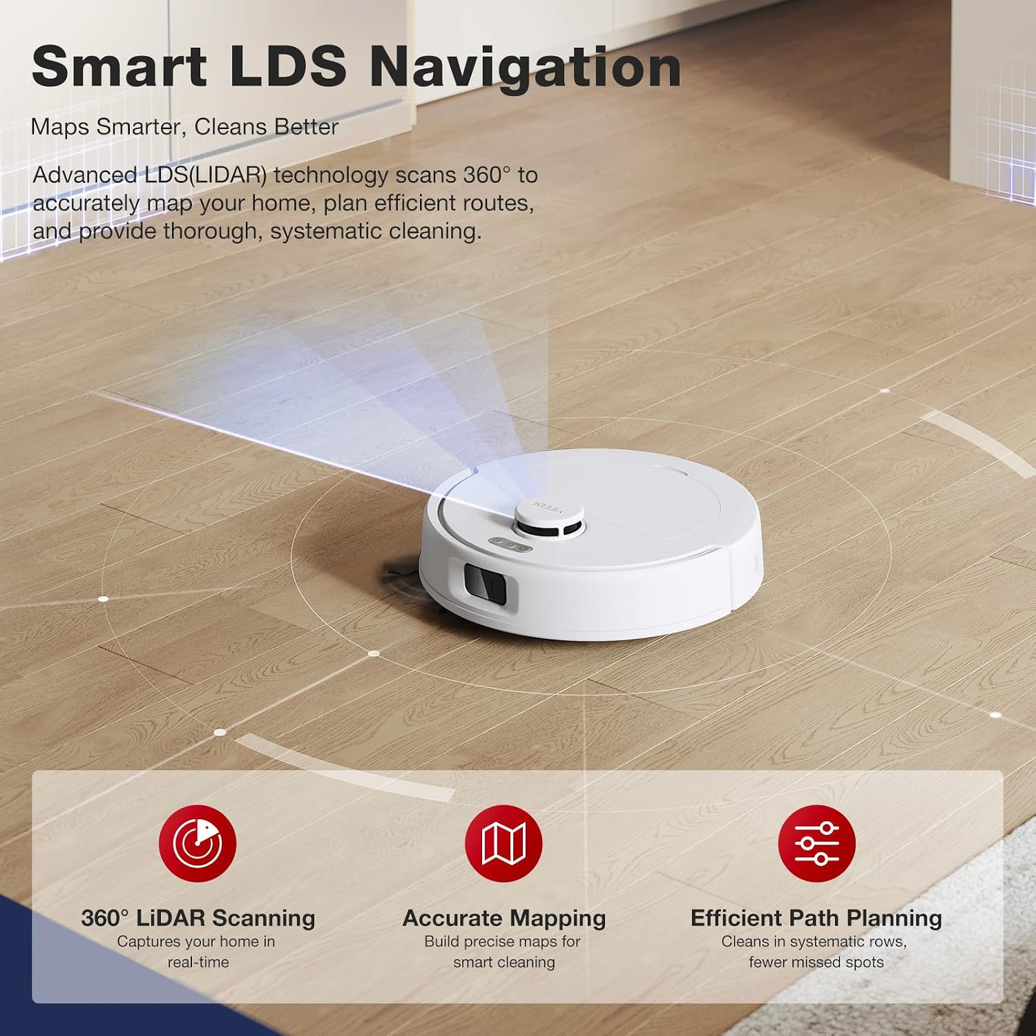 C14 PRO plus Robot Vacuum and Mop with Auto Emptying Station, 45 Days Hands-Free