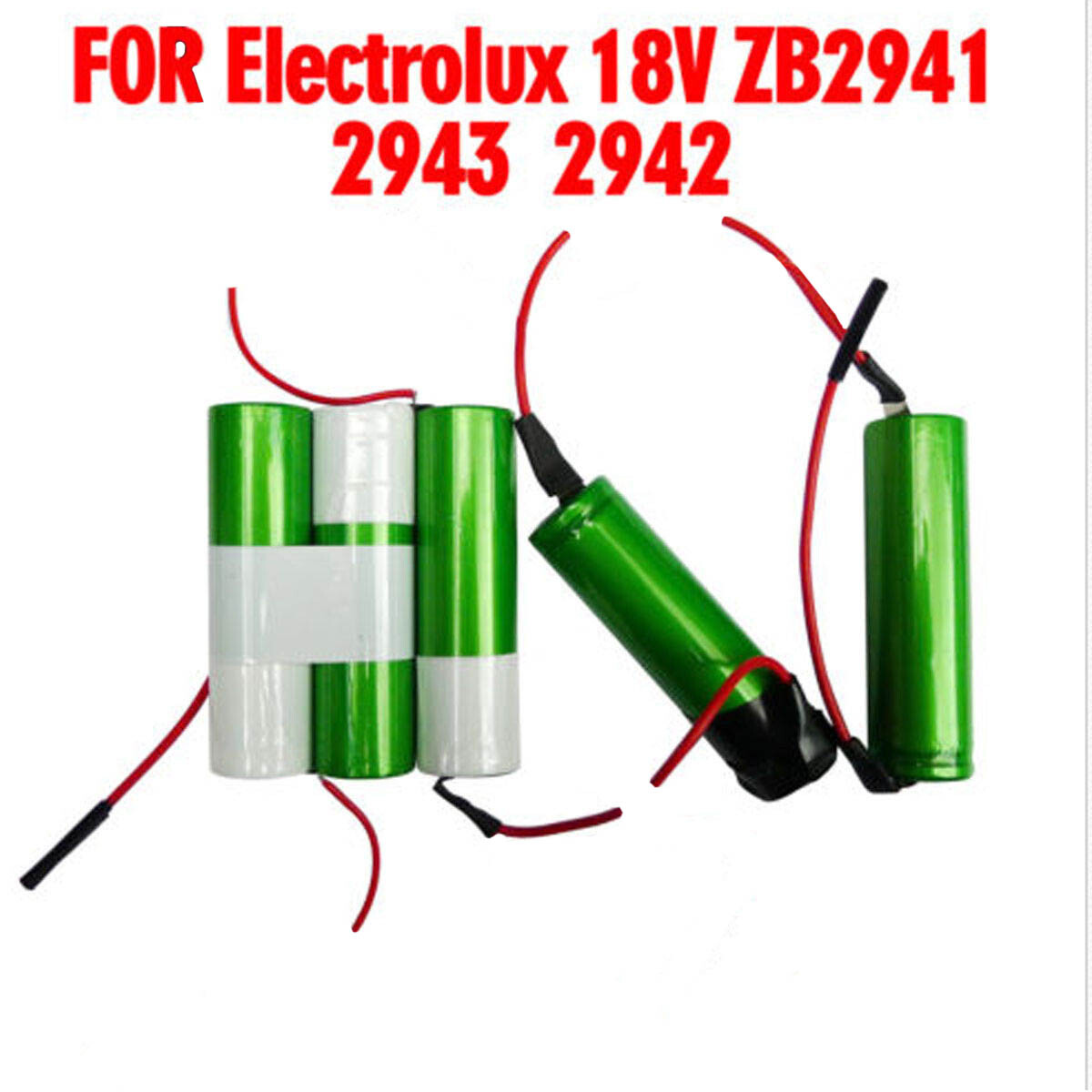 For Electrolux Ergorapido 18Volt Battery Pack ZB2904B, ZB2904C, ZB2904X