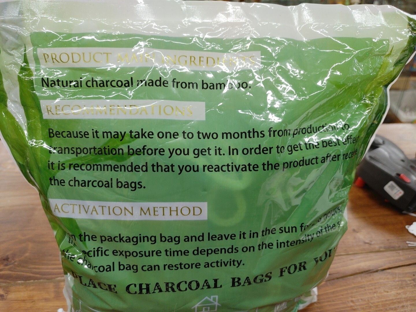 Air Purifying Bags Nature Fresh Charcoal Bamboo Mold Freshener 15 ~ 100g Bags