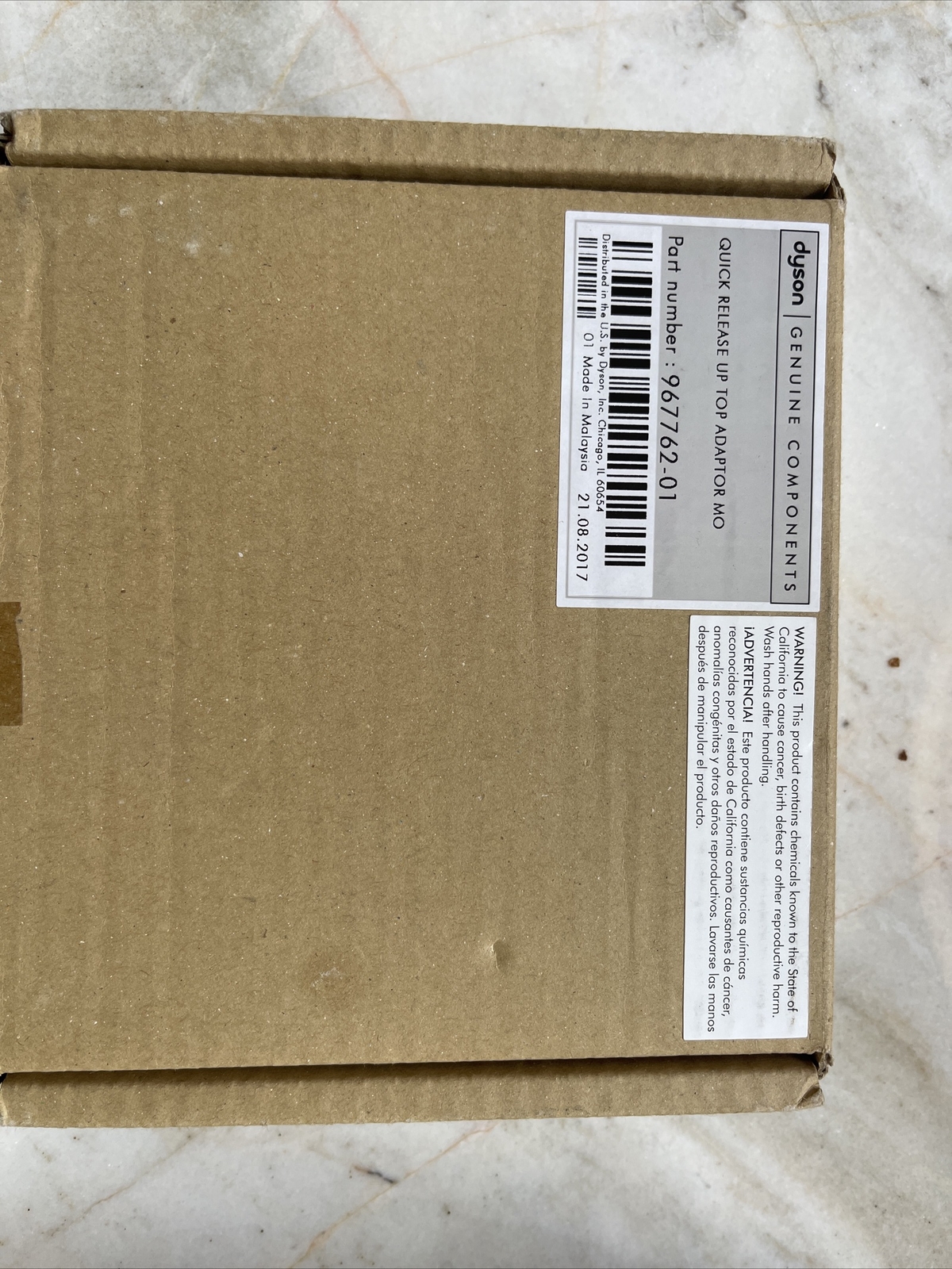 DYSON Genuine Part Components Quick Release Up Top Adaptor MO 967762-01