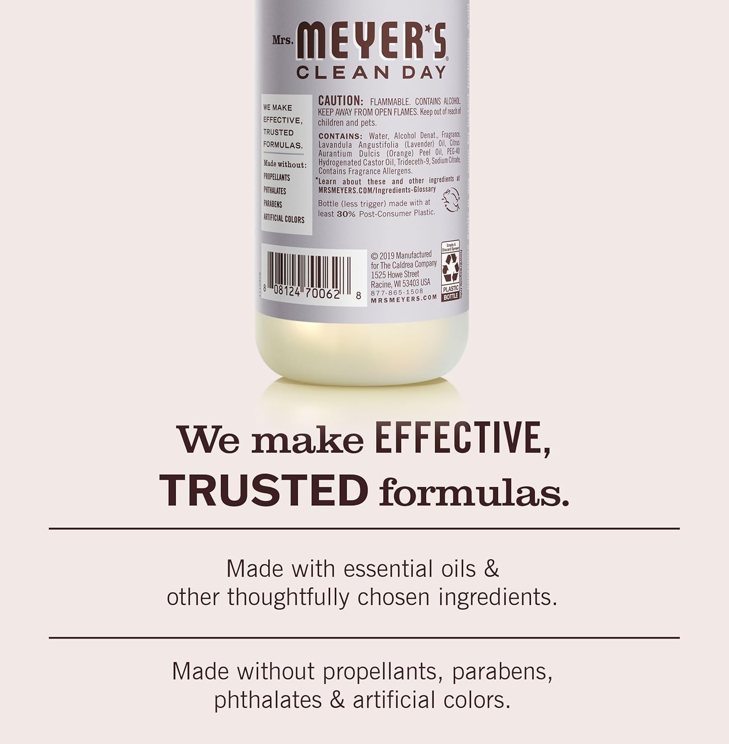 8 Fl Oz CLEAN DAY Lavender Air Freshener Spray, Perfect for Home & Fabrics