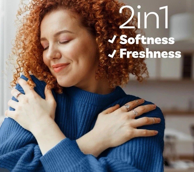 Downy 2-in-1 Liquid Fabric Softener Clean Breeze, 111 fl oz, 150 Loads Softness