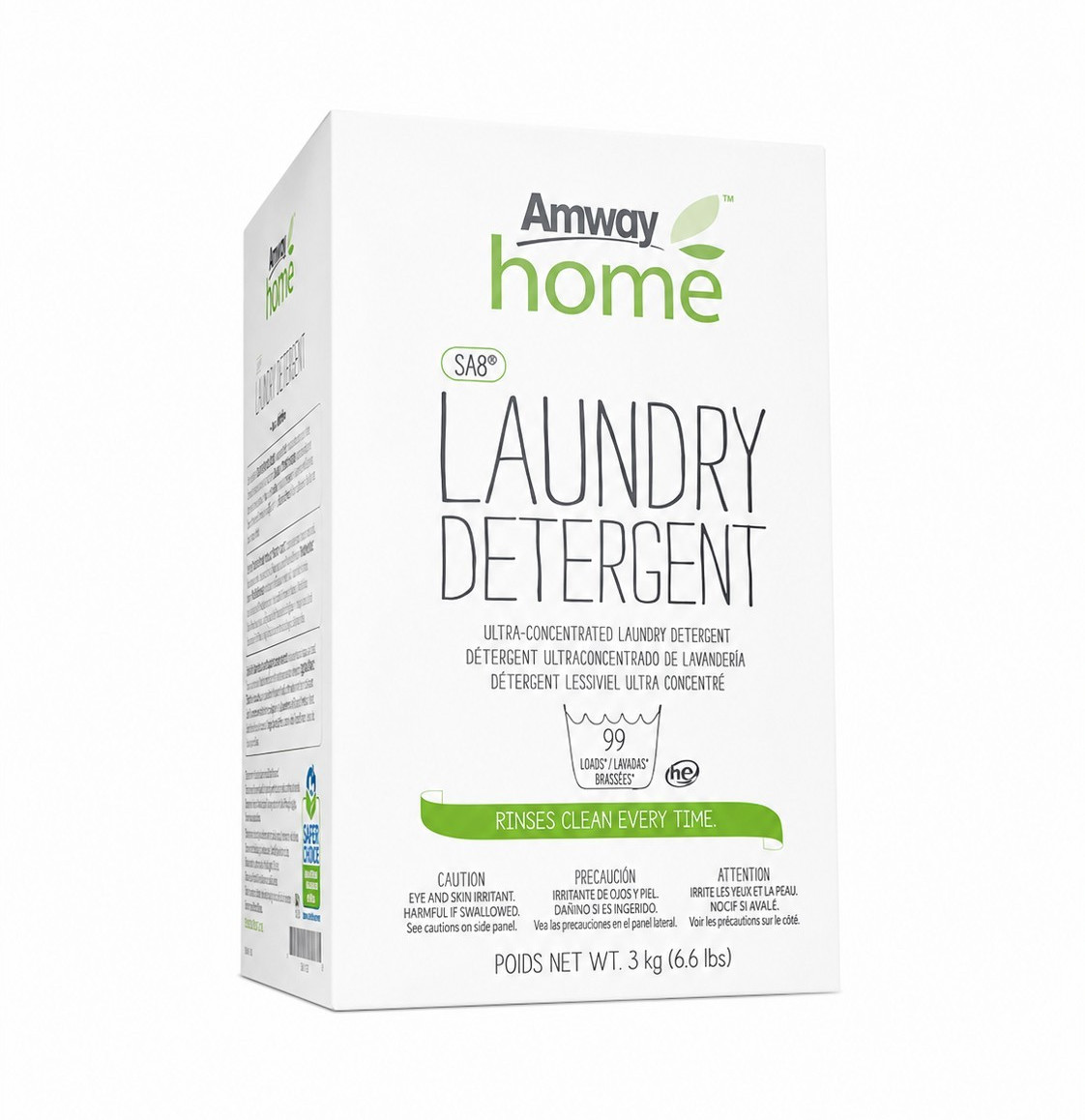 Amway Home SA8 Laundry Detergent Powder, Ultra-Concentrated, HE, 99 Loads