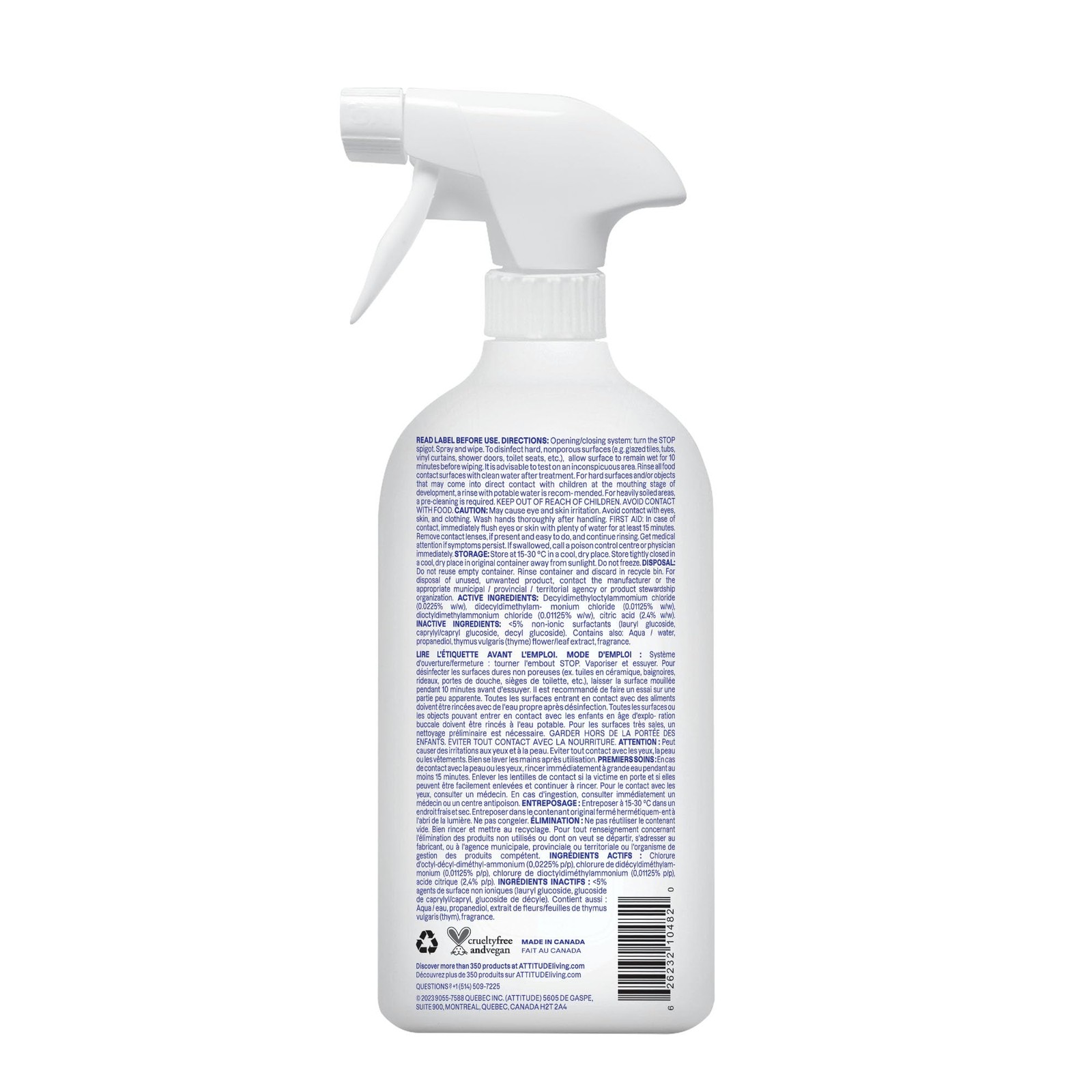 Fruit & Vegetable Wash, Unscented FoodSafe Produce Wash to Remove Dirt, Wax &…