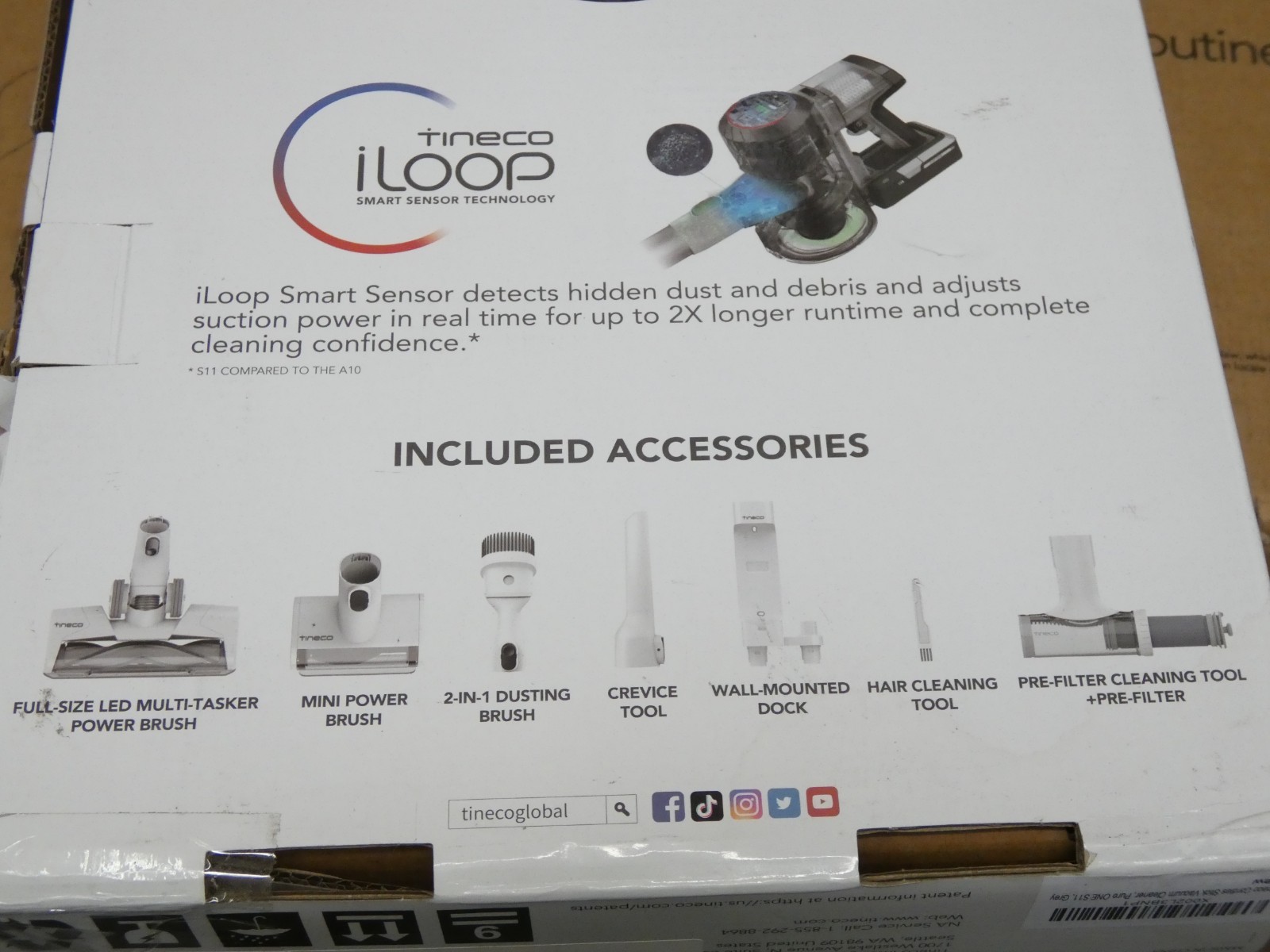 NEW Open Box Tineco Pure One S11 VS110300US Cordless Vacuum