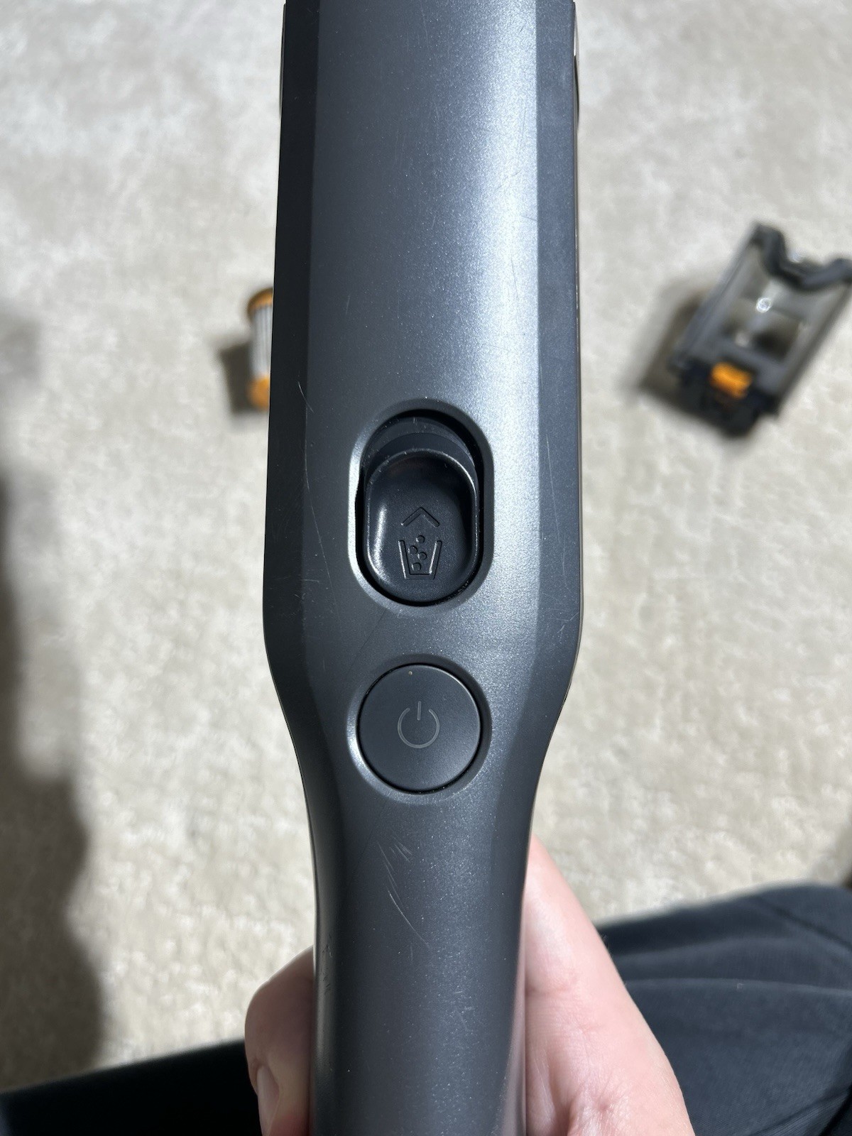 Shark WANDVAC WV201 Handheld Vacuum Cleaner Cordless Read Description!
