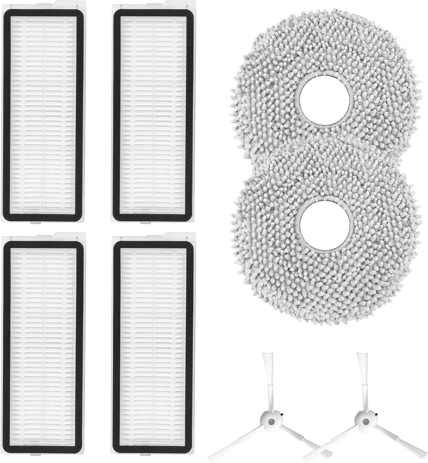 Accessories Kit for Roborock Qrevo MaxV/Qrevo Pro/Qrevo S Robot Vacuum Cleane…