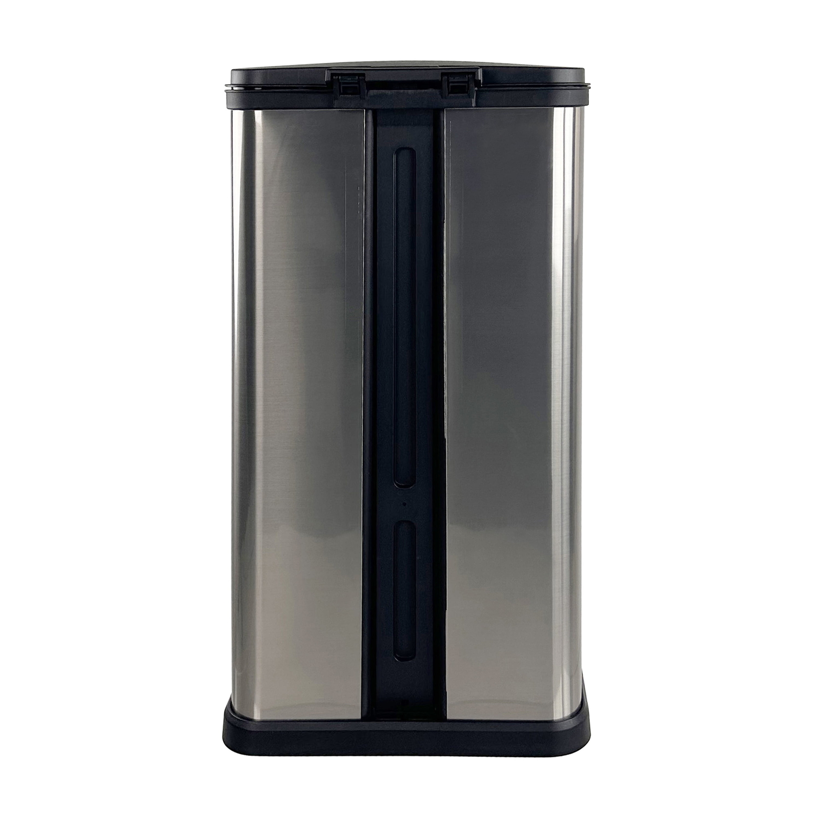 13.2 Gallon Trash Can, Plastic Rectangular Step Kitchen Trash Can, Si