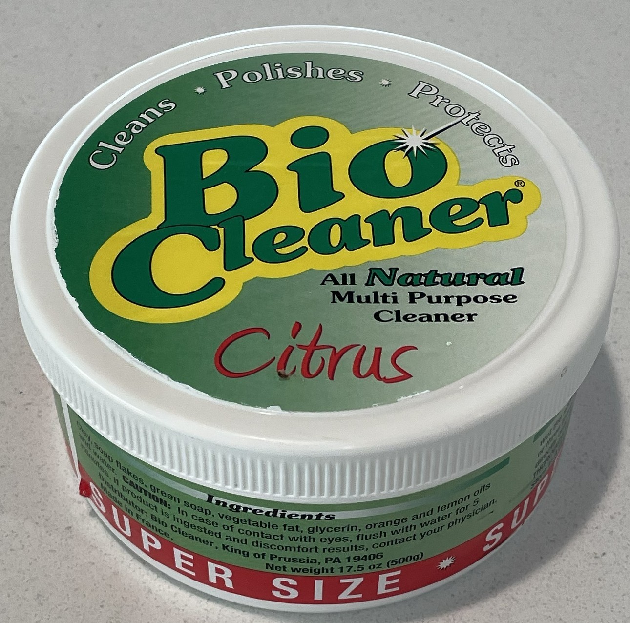 NEW Bio Cleaner All Natural Multi Purpose Cleaner Citrus