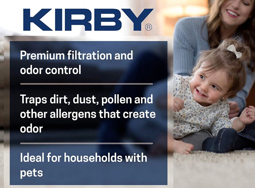 Kirby 6 Cloth Sentria Hepa Micron Magic Ultimate G + 1 Free Belt Vacuum Bags