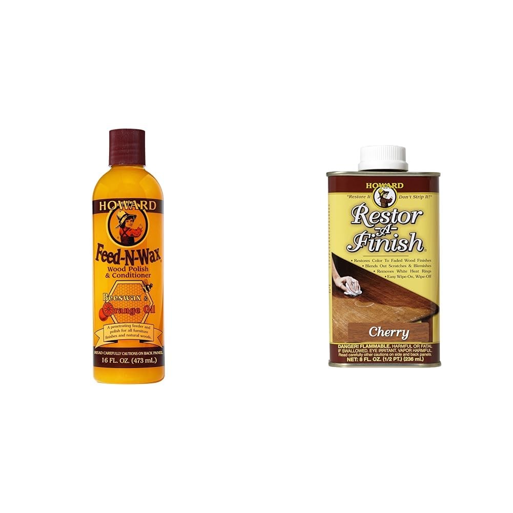 Wood Polish Conditioner 8 oz Cherry 2 Pack 16-Ounce Container