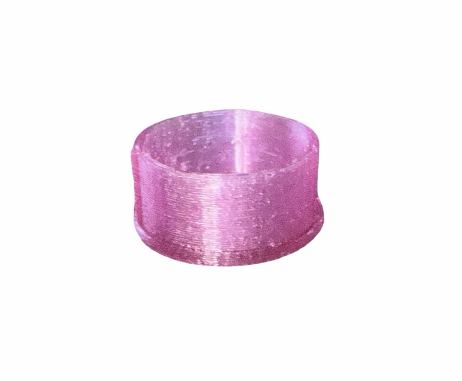 x25 Flexible 3ml Vial Caps – Pink