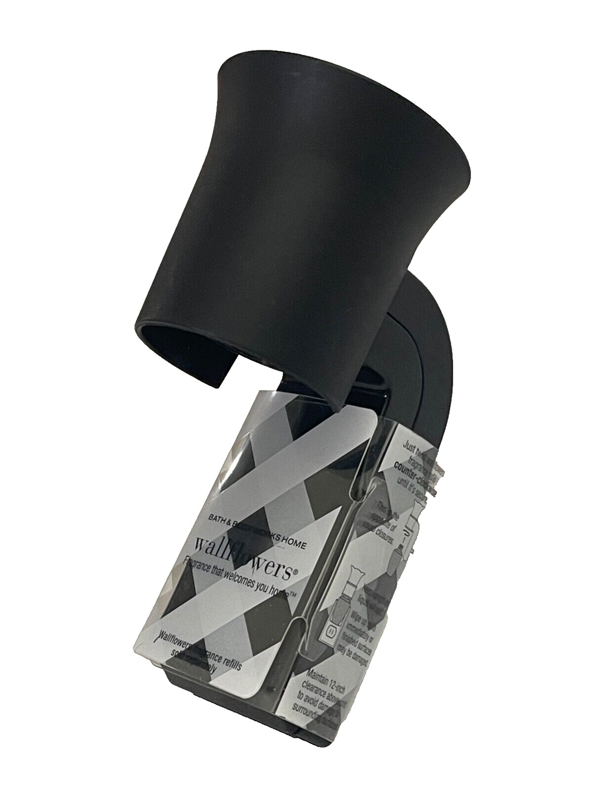 BATH & BODY WORKS PLAIN BLACK DIFFUSER WALLFLOWER PLUG NEW