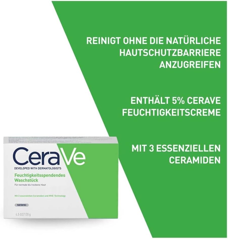Hydrating Cleanser Bar – Soap-Body and Facial Cleanser with 5% Cream – 4.5 Ounce