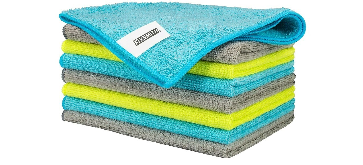 Microfiber Cleaning Cloth Micro fiber Towels Lint-Free Highly Absorbent Rags 8pc