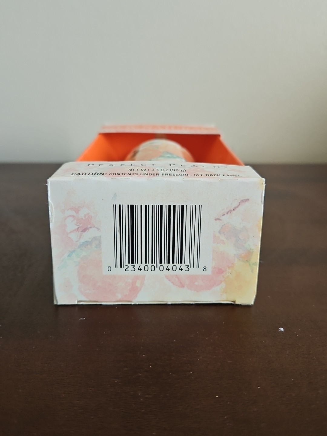 Vintage Rare NOS 1995 Renuzit New Naturals Air Freshener Perfect Peach 3.5 Oz