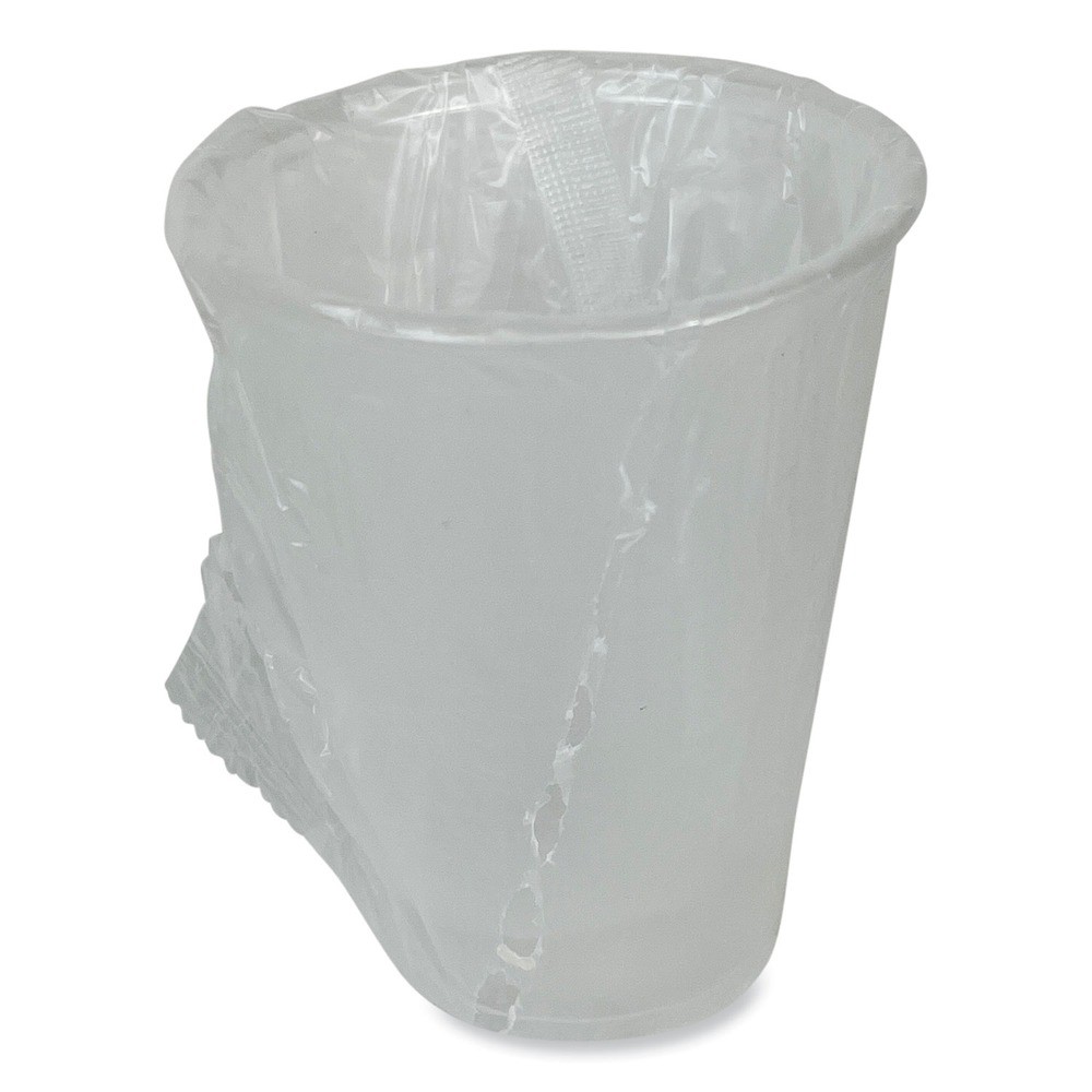 Boardwalk WRAPCUP 9 oz Translucent Plastic Cold Cups (1000/Carton) New