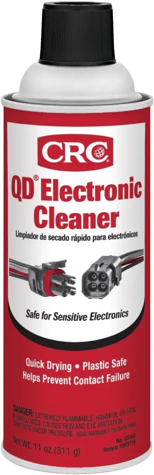 Electronic Contact Cleaner Spray Best Quick Drying Fix CRC QD Corrosion Debris11