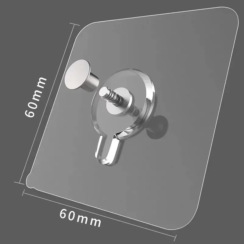 Strong Adhesive Wall Hooks No Drill Waterproof Picture Frame Hangers 10-50PCS