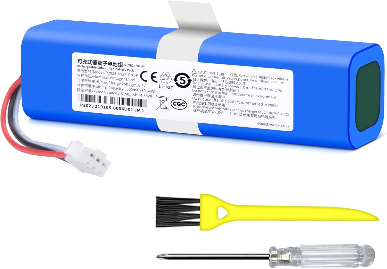 Vacuum Battery for Proscenic M7 Pro M8 Pro M7 Max for Viomi S9 D800 for Uoni