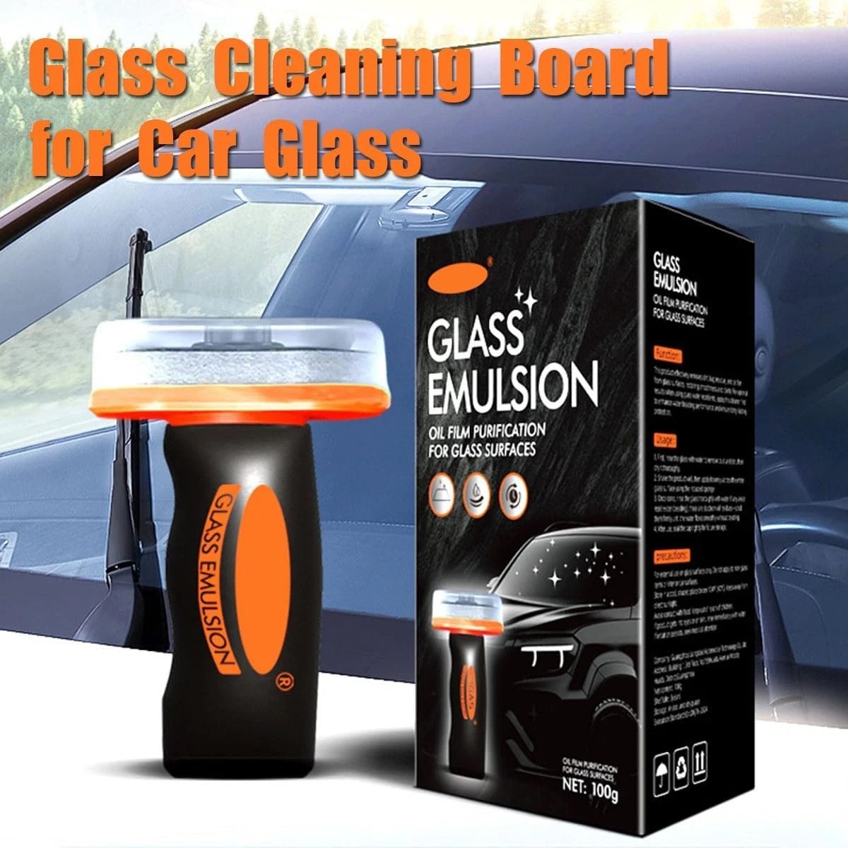 Qifor Glass Cleaner,Qifor Car Oil Film Cleaner Glass Guard,Automotive Oilfilm A