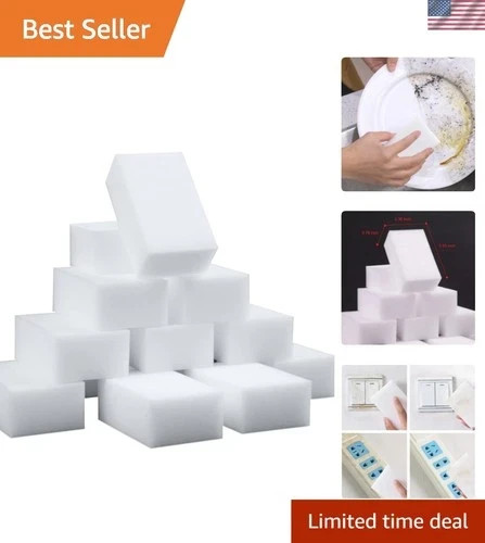 Melamine Foam Cleaning Sponge Magic Home Kitchen Dish Cookware Eraser New- 5Pcs