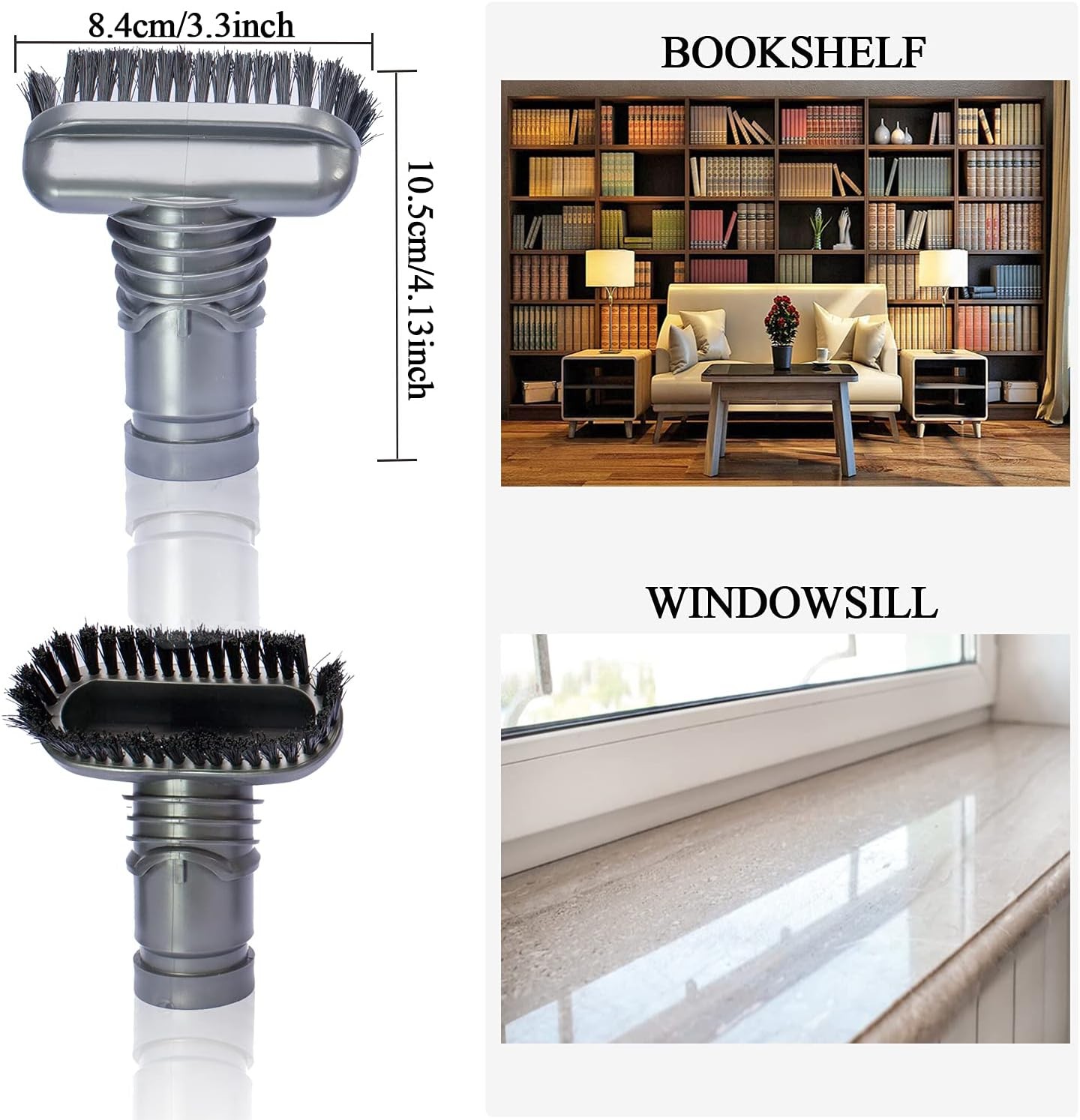 Brush Attachments Kit for Dyson V6 V7 V8 V10 V11 Accessories Vacuum Cleaner 8PCS
