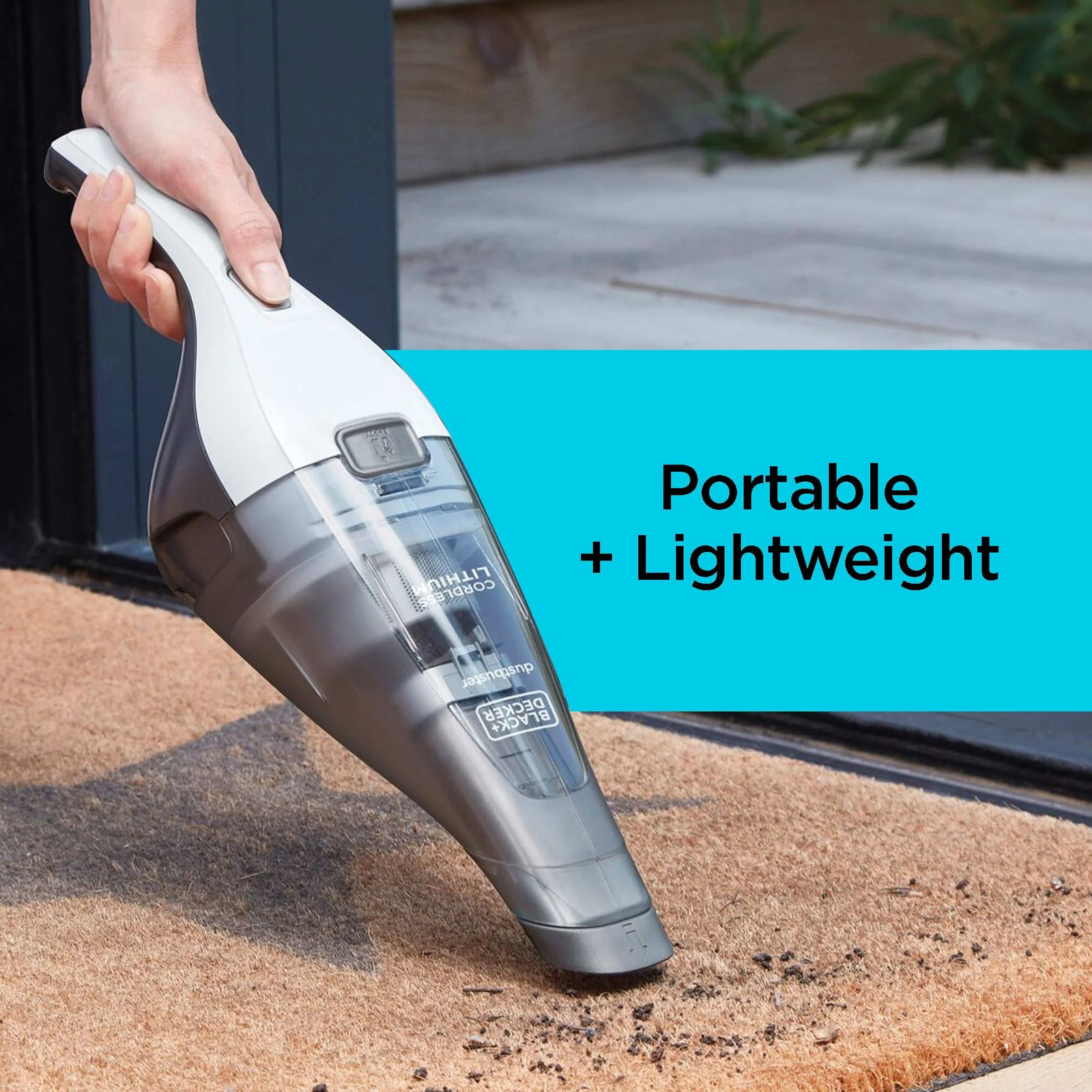 BLACK+DECKER dustbuster® QuickClean™ Cordless Handheld Vacuum – HNVC215B10