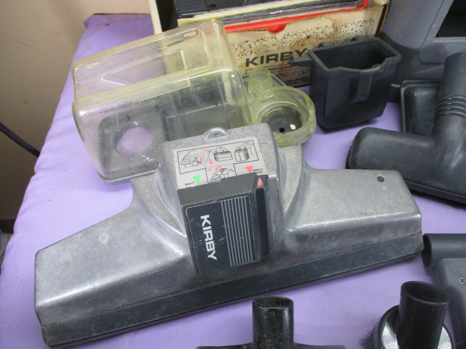 25 Pc Kirby G Series Vacuum Cleaner & Shampoo Cleaner w/ Huge Lot of Attachments