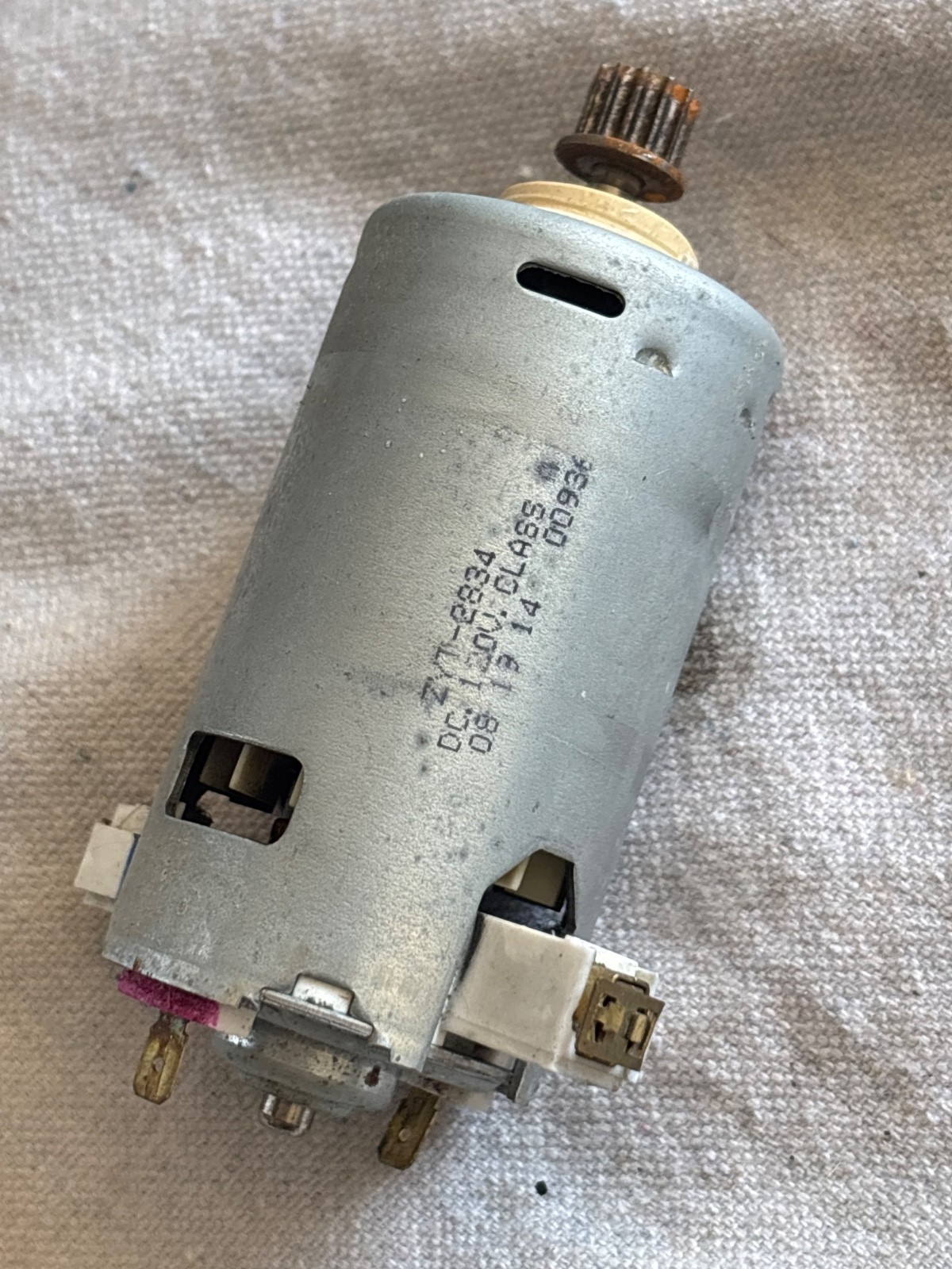 Shark NV22 NV22S NV22L NV27 NV70 SMALL 120V GEARED BRUSHROLL MOTOR