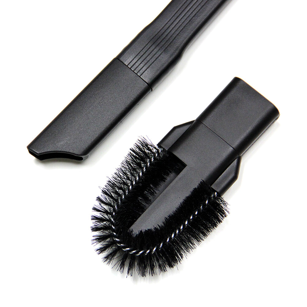 Refuelergy 25″ Long Crevice Tool Attachment 1.25″ with Removable Brush Head